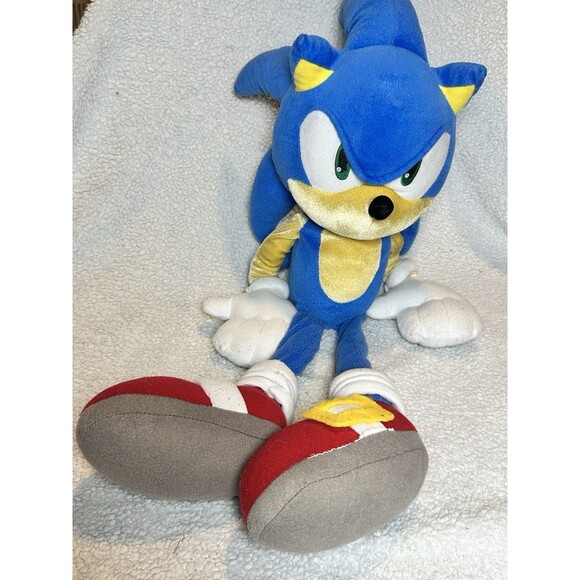 Sonic The Hedgehog 24 Inch Large Plush Stuffed kids Toy Sega No Tag - Picture 1 of 9